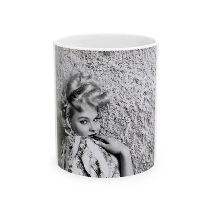 Diane McBaine #12 (Vintage Female Icon) White Coffee Mug 11oz - Go Mug Yourself