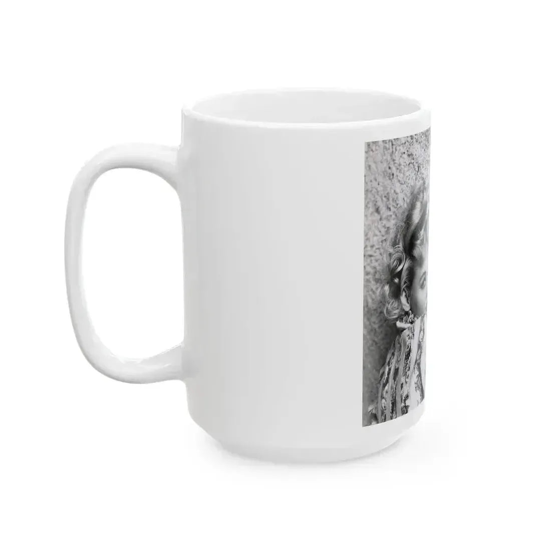 Diane McBaine #12 (Vintage Female Icon) White Coffee Mug - Go Mug Yourself