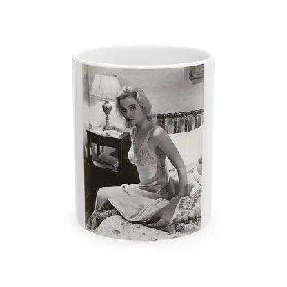 Diane McBaine #20 (Vintage Female Icon) White Coffee Mug 11oz - Go Mug Yourself