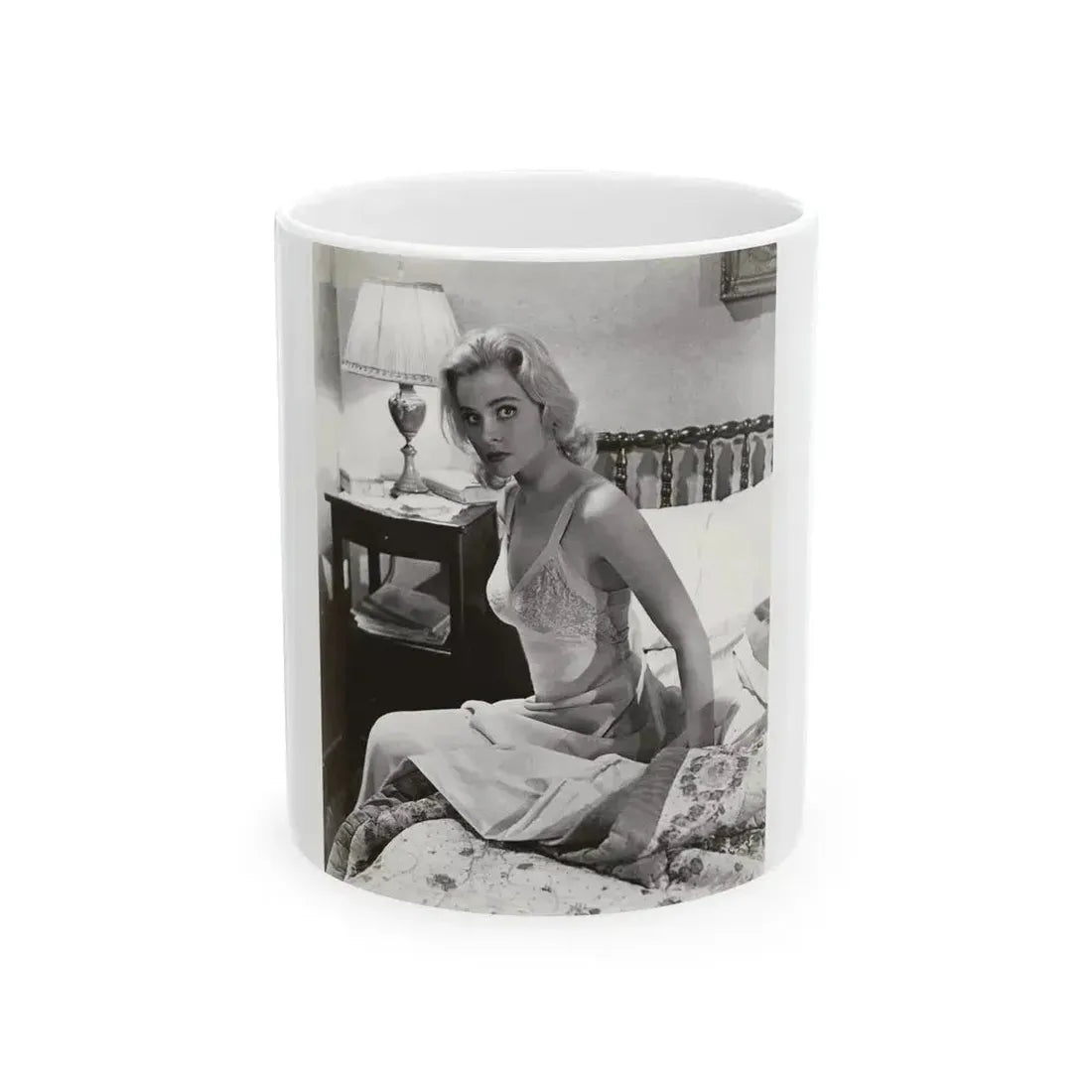 Diane McBaine #20 (Vintage Female Icon) White Coffee Mug 11oz - Go Mug Yourself