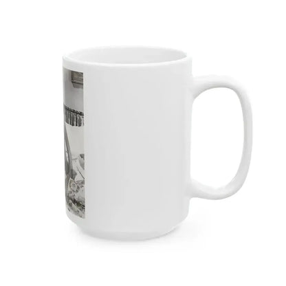 Diane McBaine #20 (Vintage Female Icon) White Coffee Mug - Go Mug Yourself