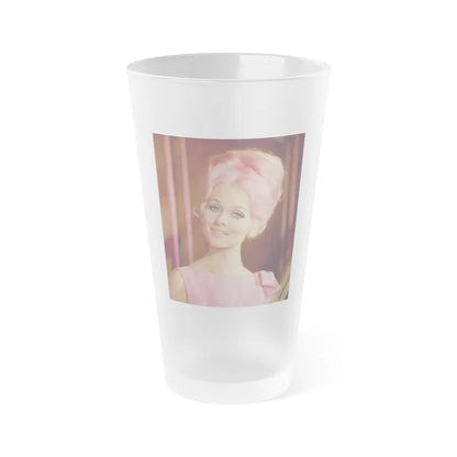 Diane McBaine #23 (Vintage Female Icon) Frosted Pint Glass 16oz-16oz-Frosted-Go Mug Yourself