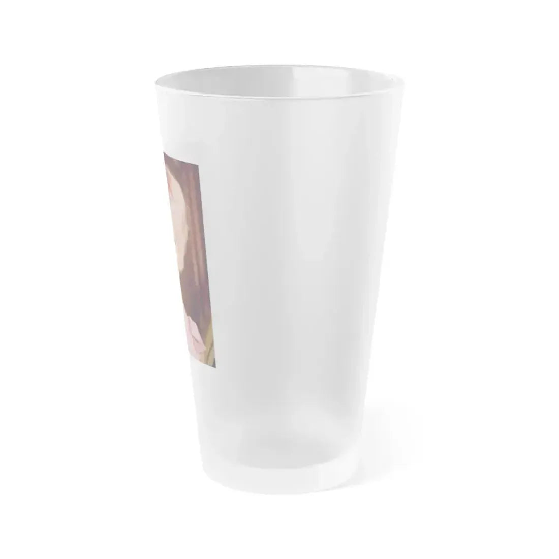 Diane McBaine #23 (Vintage Female Icon) Frosted Pint Glass 16oz - Go Mug Yourself