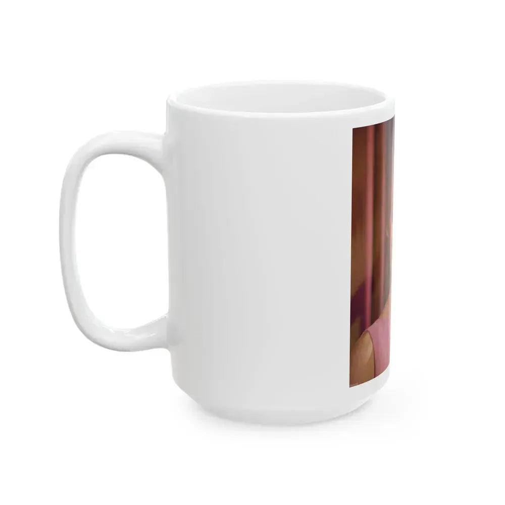 Diane McBaine #23 (Vintage Female Icon) White Coffee Mug - Go Mug Yourself