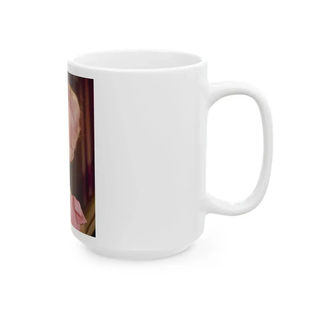 Diane McBaine #23 (Vintage Female Icon) White Coffee Mug - Go Mug Yourself