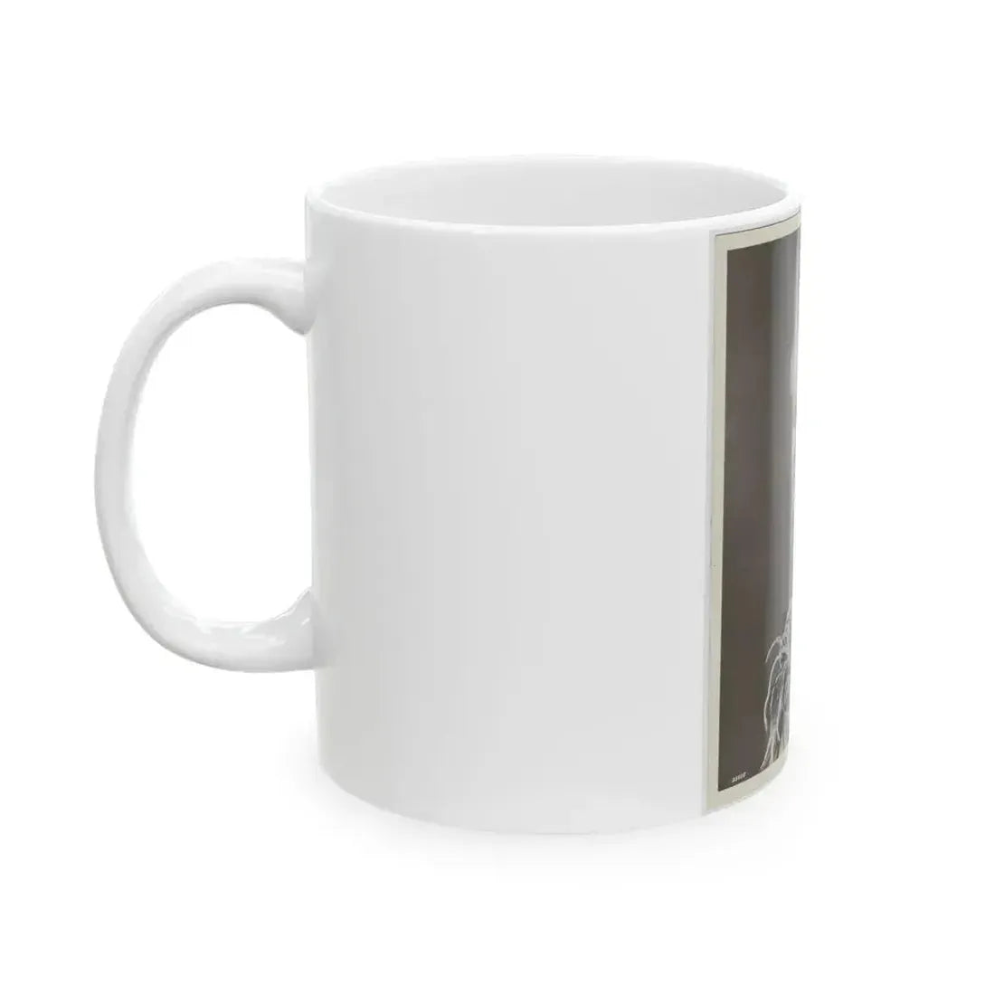 Diane McBaine #37 (Vintage Female Icon) White Coffee Mug - Go Mug Yourself