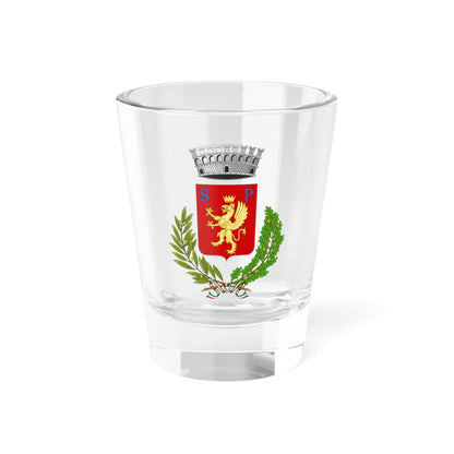 Diano San Pietro-Stemma (Italy) (Coat of Arms) Shot Glass 1.5oz 1.5oz - Go Mug Yourself