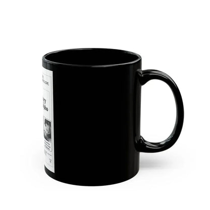 DIARY OF A NYMPHO 1973 Movie Poster - Black Coffee Mug - Go Mug Yourself