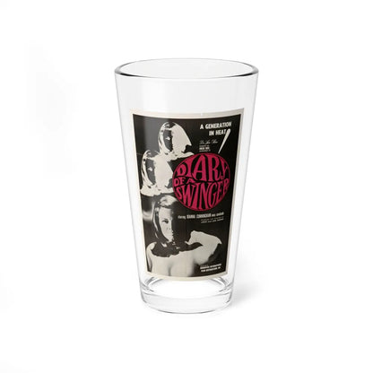 DIARY OF A SWINGER 1967 Movie Poster - Pint Glass 16oz-16oz-Go Mug Yourself