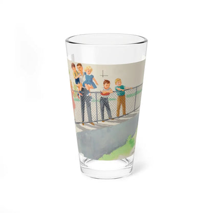 Dick and Jane Fun With Our Friends, interior illustration (1), 1965 - Pint Glass 16oz-16oz-Go Mug Yourself