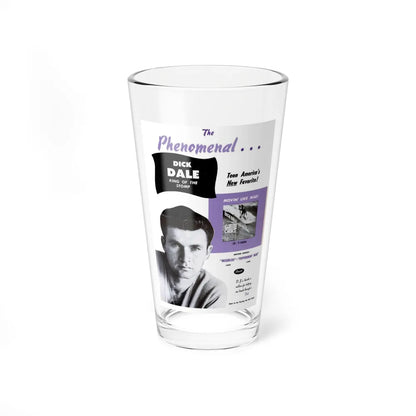 Dick Dale And His Deltones 1963 II (Music Poster) Pint Glass 16oz-16oz-Go Mug Yourself