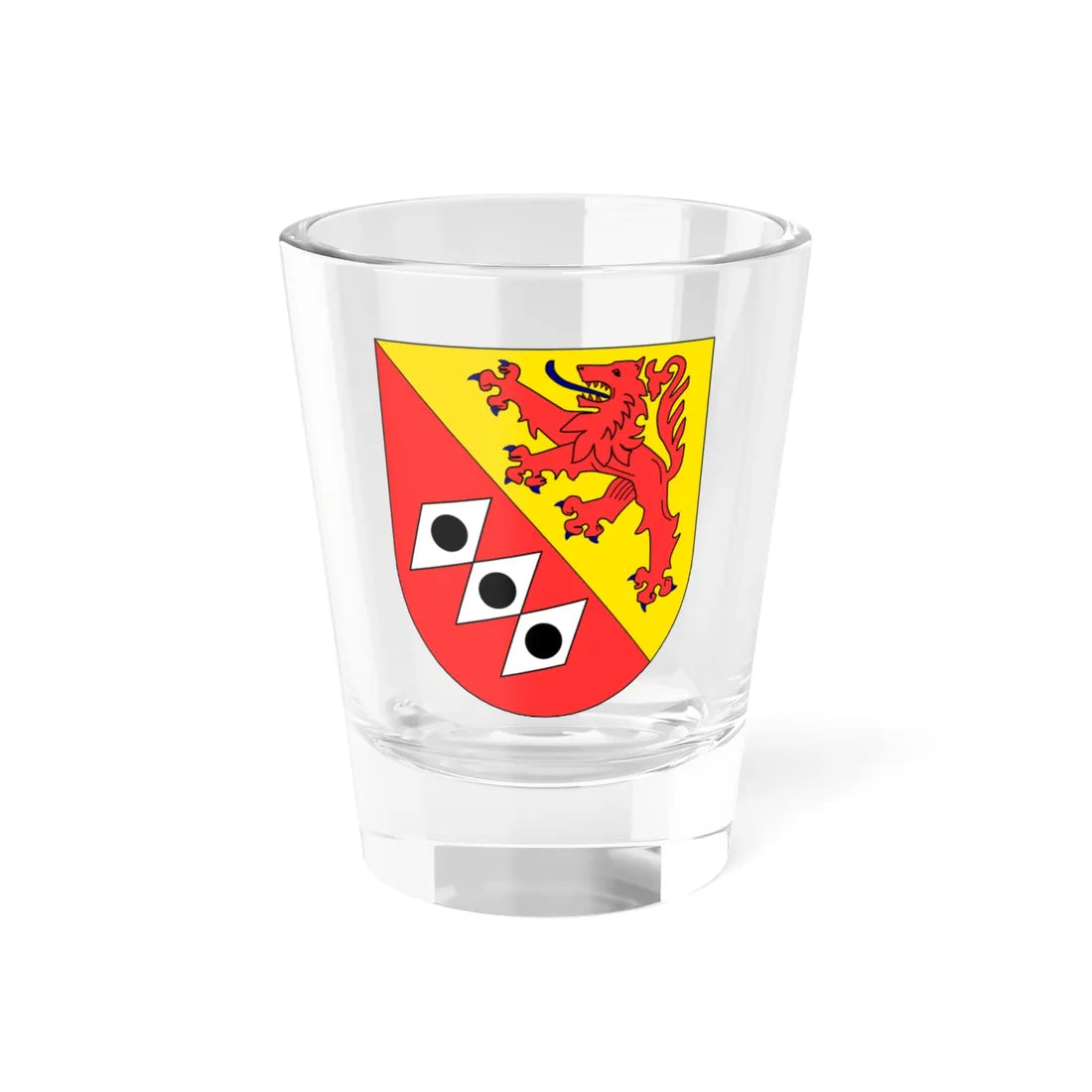 DickesbachWappen (Germany) (Coat of Arms) Shot Glass 1.5oz 1.5oz - Go Mug Yourself