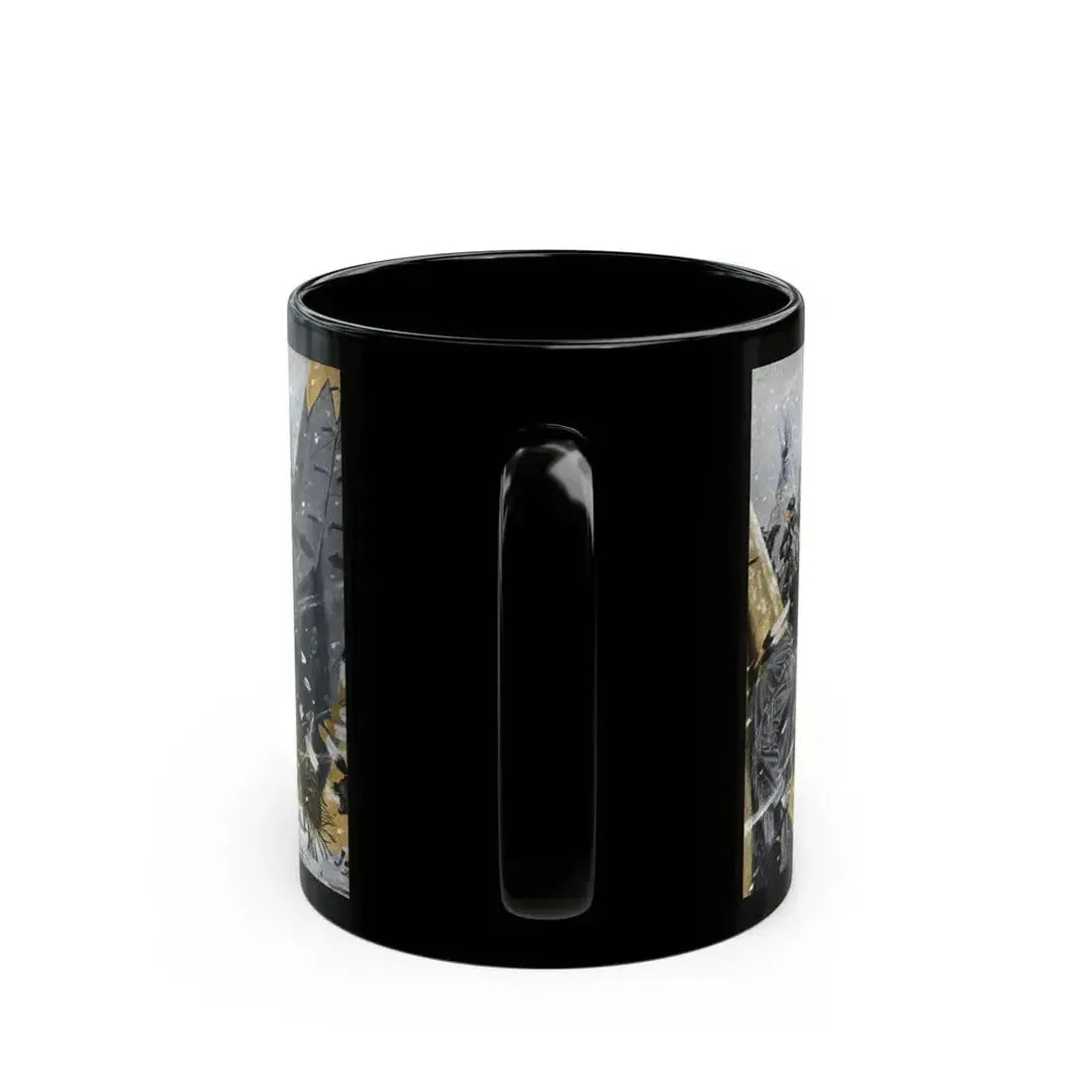 Did a Woman Die With Custer, Cavalier magazine, July 1958 - Black Coffee Mug - Go Mug Yourself