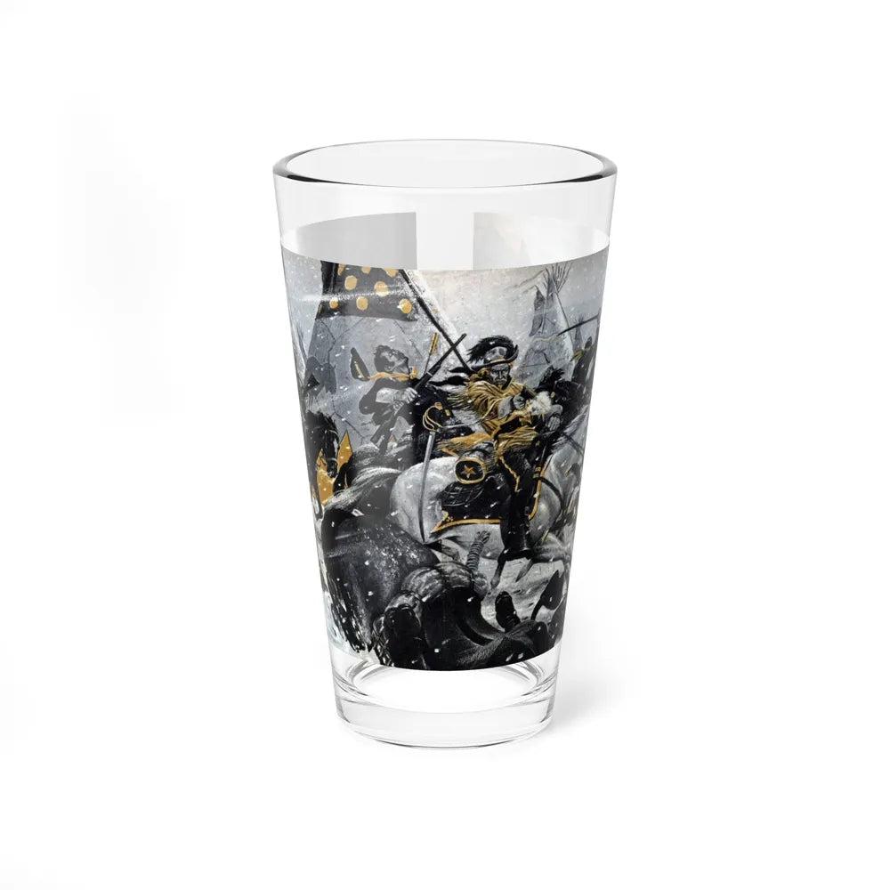 Did a Woman Die With Custer, Cavalier magazine, July 1958 - Pint Glass 16oz-16oz-Go Mug Yourself