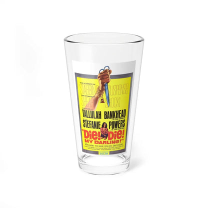 DIE! DIE! MY DARLING! 1965 Movie Poster - Pint Glass 16oz-16oz-Go Mug Yourself