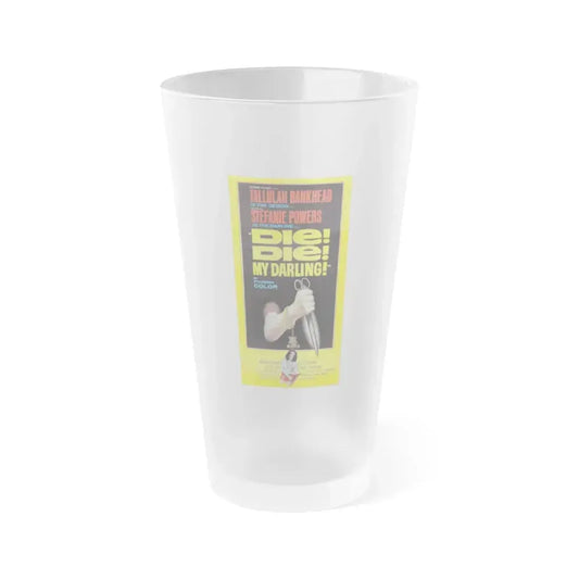 DIE! DIE! MY DARLING! (2) 1965 Movie Poster - Frosted Pint Glass 16oz 16oz Frosted - Go Mug Yourself
