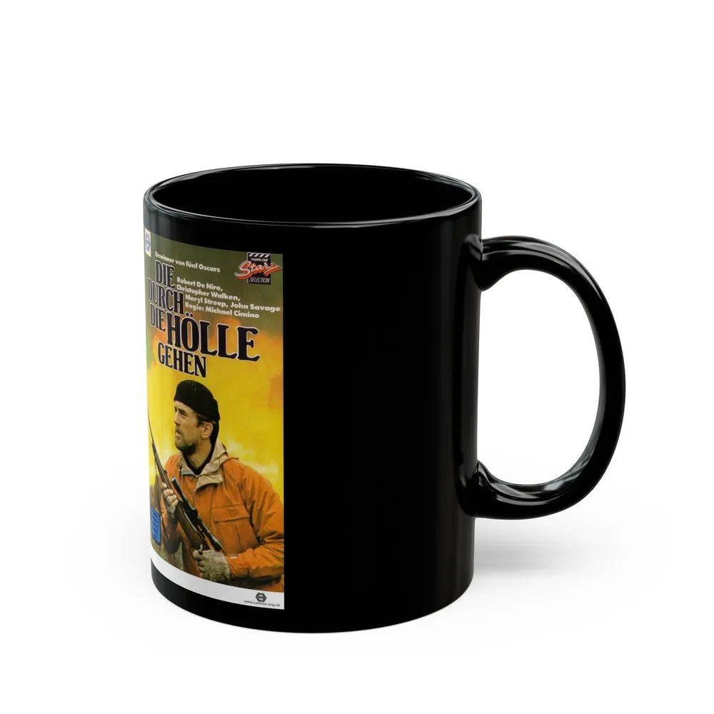 DIE DURCH DIE HOLLE GEHEN (VHS COVER) - Black Coffee Mug-Go Mug Yourself