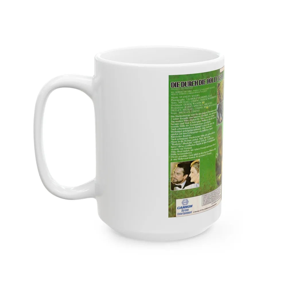 DIE DURCH DIE HOLLE GEHEN (VHS COVER) - White Coffee Mug-Go Mug Yourself