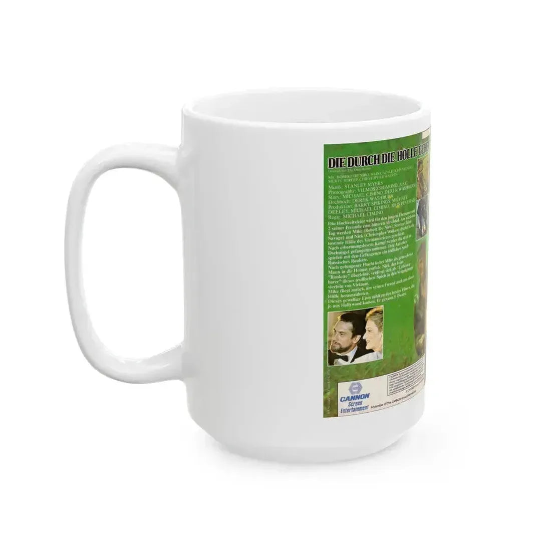 DIE DURCH DIE HOLLE GEHEN (VHS COVER) - White Coffee Mug - Go Mug Yourself