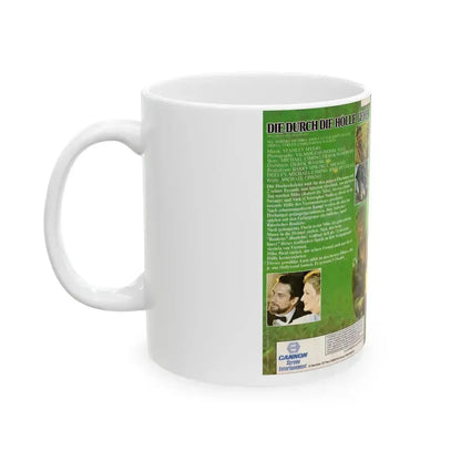 DIE DURCH DIE HOLLE GEHEN (VHS COVER) - White Coffee Mug - Go Mug Yourself