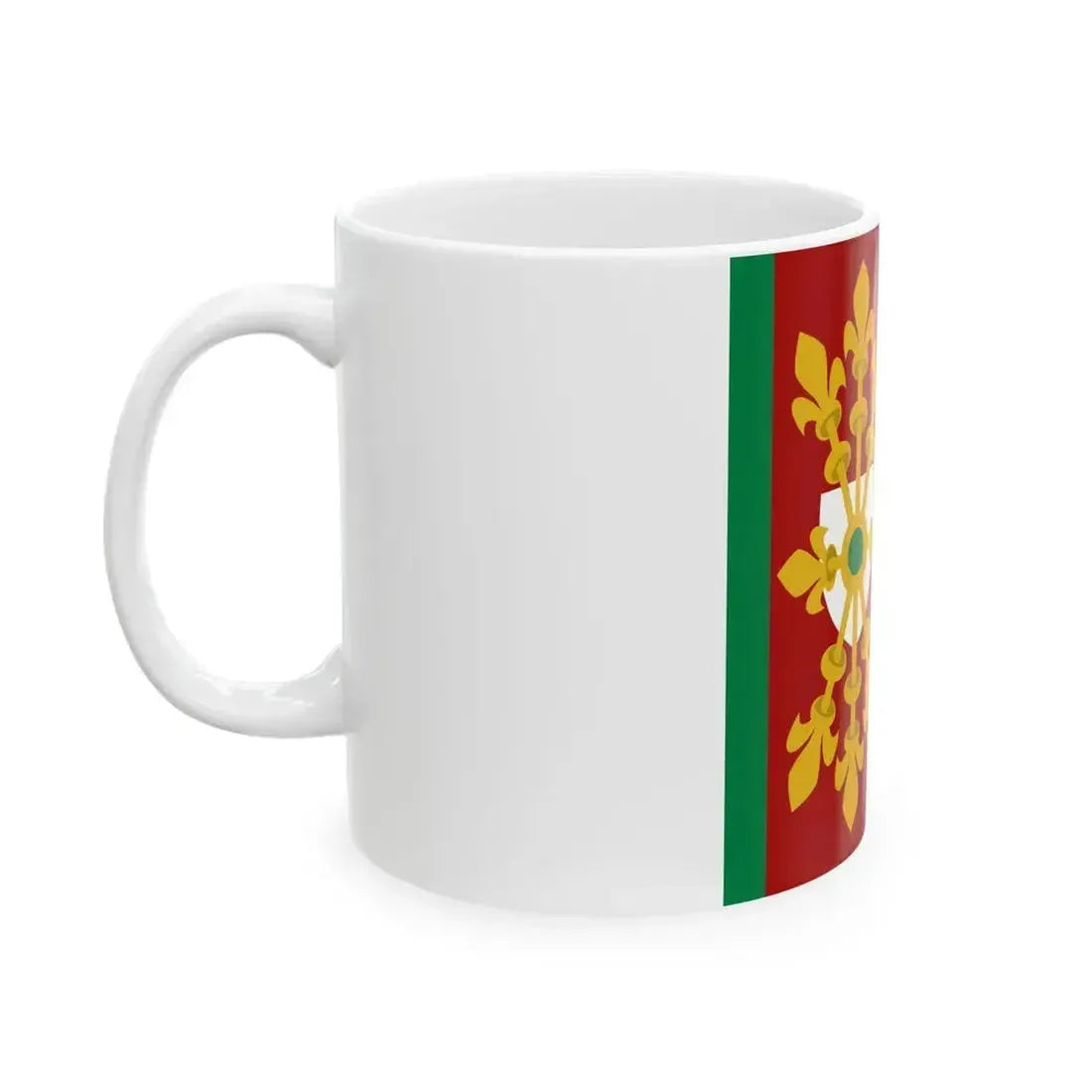 Die greue van Cleue ende vander Marck (Netherlands) White Coffee Mug - Go Mug Yourself