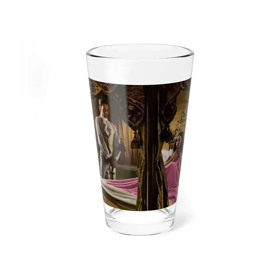 Die in House - Pint Glass 16oz 16oz - Go Mug Yourself