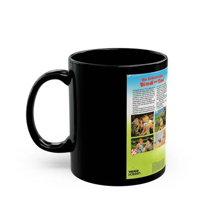 DIE LIEBESTOLLEN DIRNDL VON TIROL (VHS COVER) - Black Coffee Mug-Go Mug Yourself