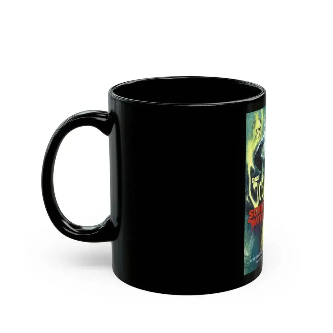 DIE MONSTER DIE (GERMAN) 1965 Movie Poster - Black Coffee Mug - Go Mug Yourself
