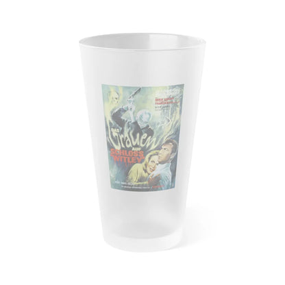 DIE MONSTER DIE (GERMAN) 1965 Movie Poster - Frosted Pint Glass 16oz-16oz-Frosted-Go Mug Yourself