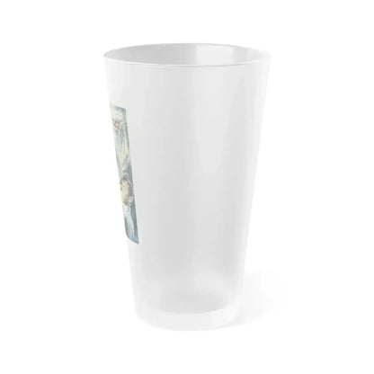 DIE MONSTER DIE (GERMAN) 1965 Movie Poster - Frosted Pint Glass 16oz - Go Mug Yourself