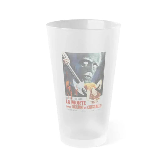 DIE MONSTER DIE (ITALIAN) 1965 Movie Poster - Frosted Pint Glass 16oz 16oz Frosted - Go Mug Yourself