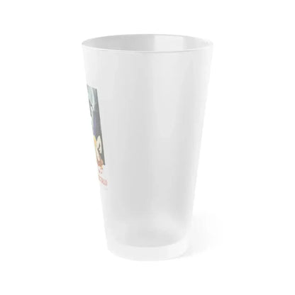 DIE MONSTER DIE (ITALIAN) 1965 Movie Poster - Frosted Pint Glass 16oz - Go Mug Yourself