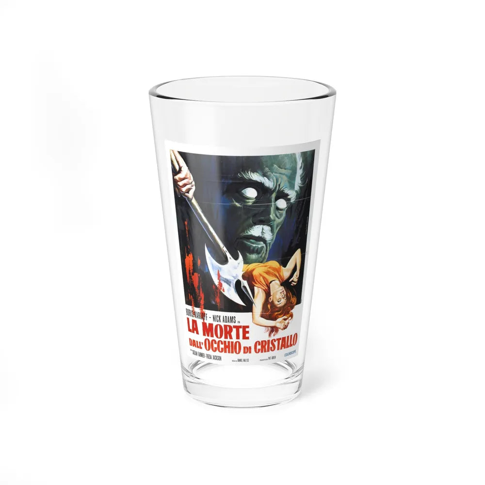 DIE MONSTER DIE (ITALIAN) 1965 Movie Poster - Pint Glass 16oz-16oz-Go Mug Yourself