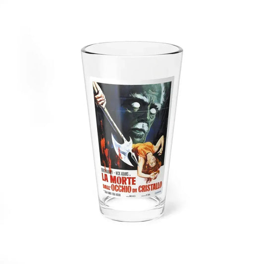 DIE MONSTER DIE (ITALIAN) 1965 Movie Poster - Pint Glass 16oz 16oz - Go Mug Yourself