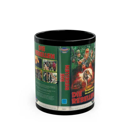 DIE REBELLEN (VHS COVER) - Black Coffee Mug 11oz - Go Mug Yourself
