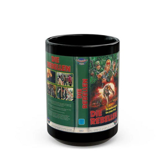 DIE REBELLEN (VHS COVER) - Black Coffee Mug-15oz-Go Mug Yourself