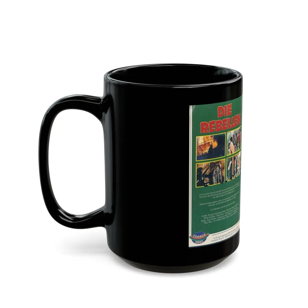 DIE REBELLEN (VHS COVER) - Black Coffee Mug-Go Mug Yourself