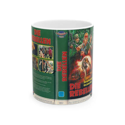 DIE REBELLEN (VHS COVER) - White Coffee Mug-11oz-Go Mug Yourself