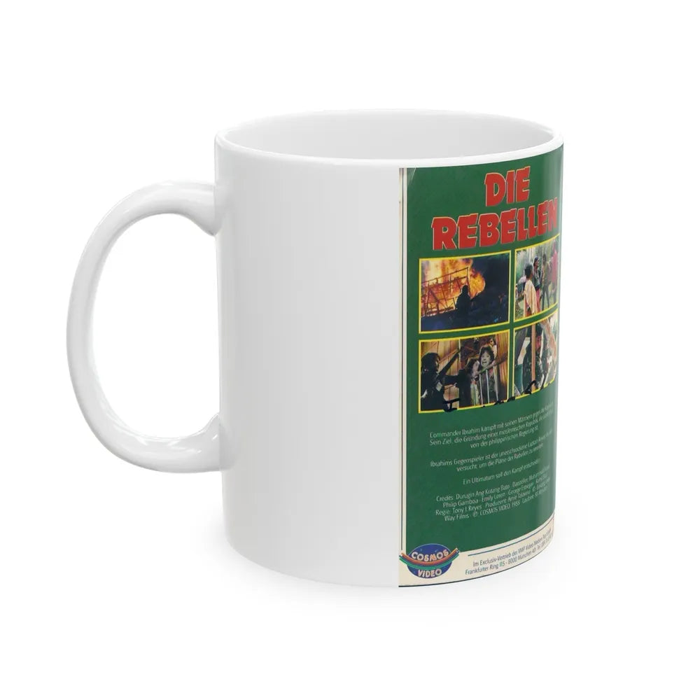 DIE REBELLEN (VHS COVER) - White Coffee Mug-Go Mug Yourself