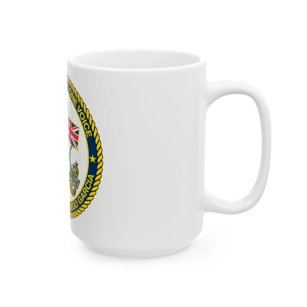 Diego Garcia One Mess (U.S. Navy) White Coffee Mug-Go Mug Yourself