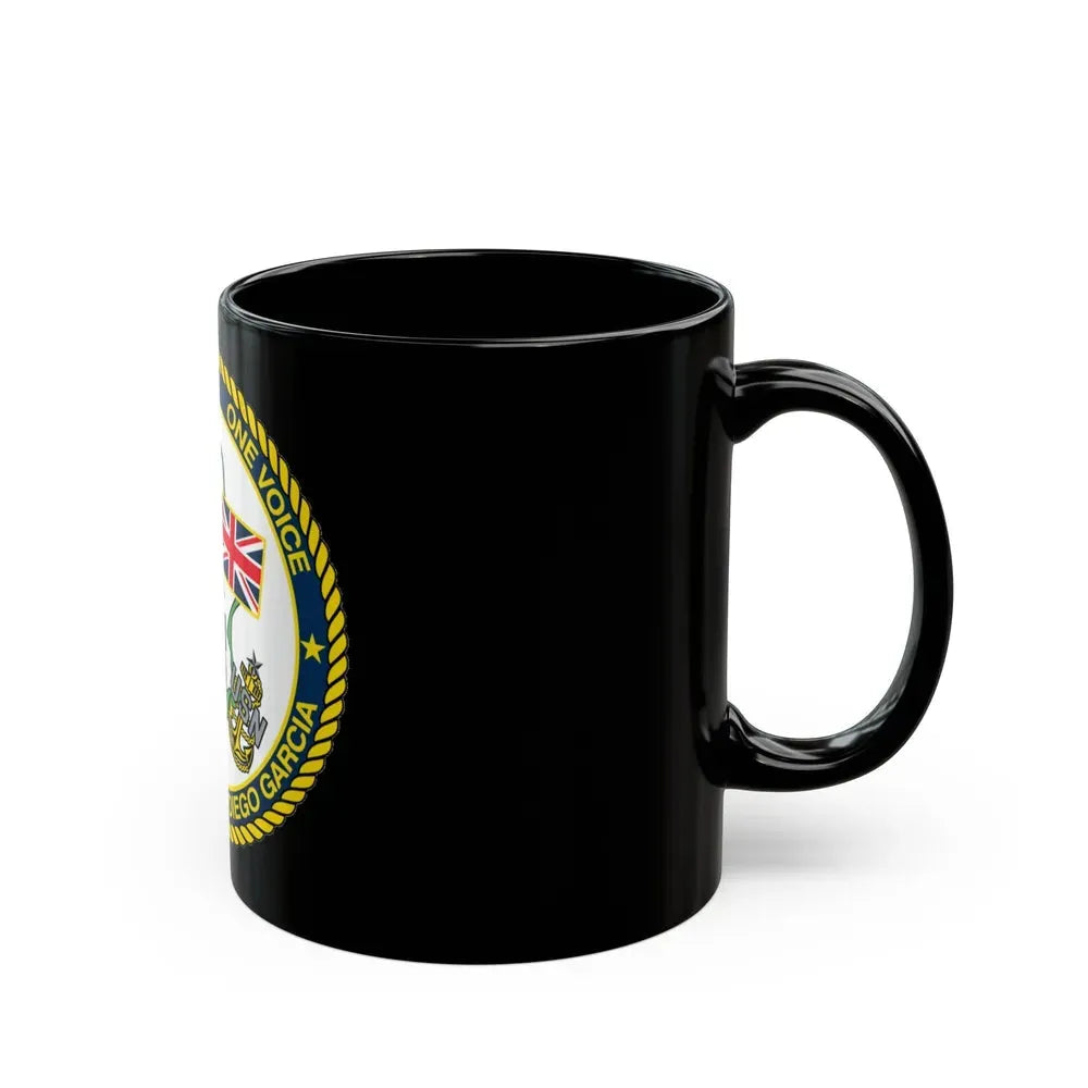 Diego Garcia One Mess (U.S. Navy) Black Coffee Mug - Go Mug Yourself