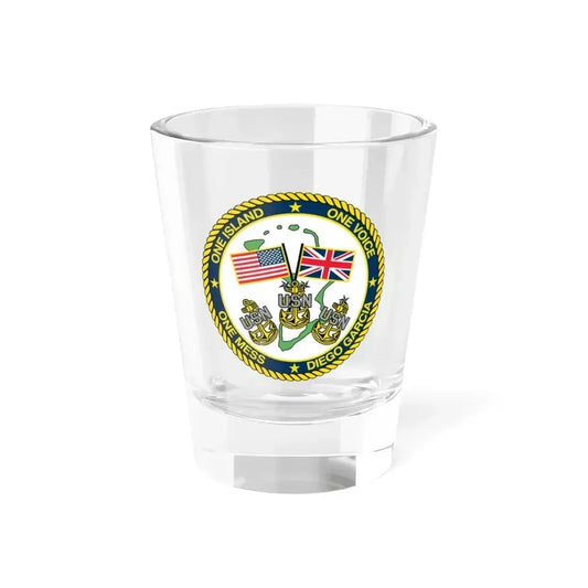 Diego Garcia One Mess (U.S. Navy) Shot Glass 1.5oz 1.5oz - Go Mug Yourself