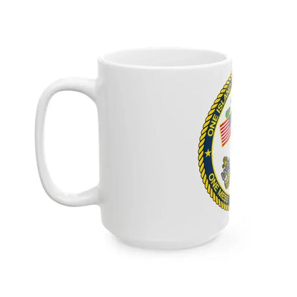 Diego Garcia One Mess (U.S. Navy) White Coffee Mug - Go Mug Yourself