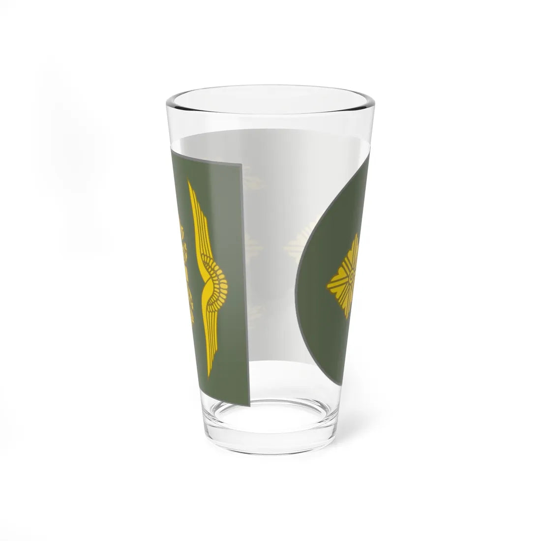 Dienstgrad Bundeswehr LW Generalleutnant infobox (Military Rank) Pint Glass 16oz - Go Mug Yourself