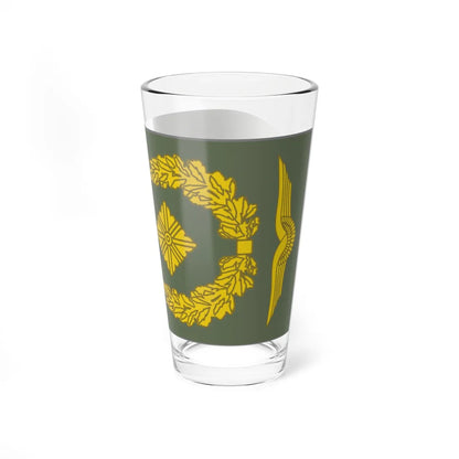 Dienstgrad Bundeswehr LW Generalleutnant infobox (Military Rank) Pint Glass 16oz - Go Mug Yourself