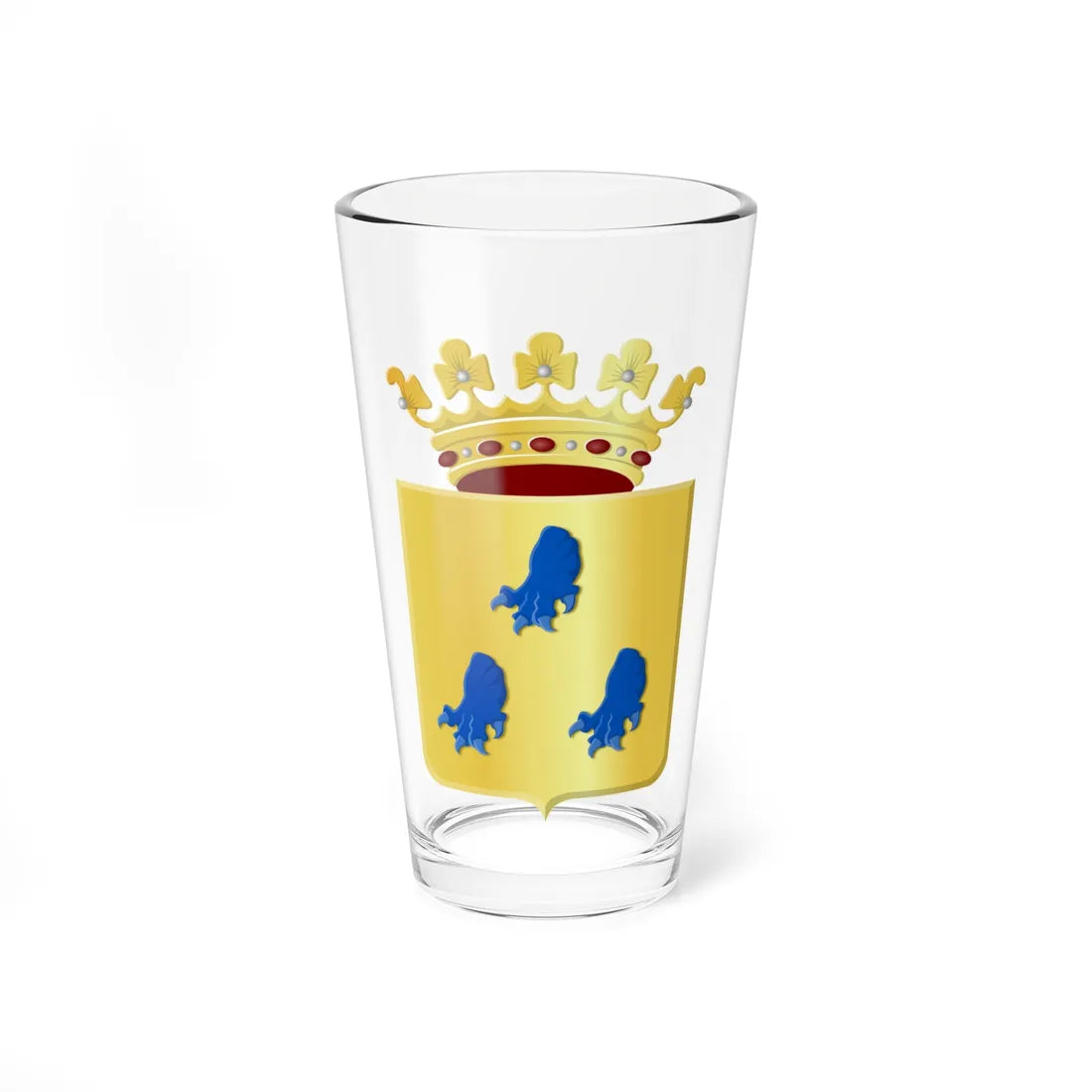 Diepenheim wapen (Netherlands) (Coat of Arms) Pint Glass 16oz 16oz - Go Mug Yourself