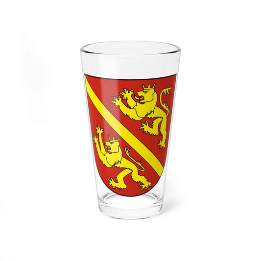 Diessenhofen-blazon (Switzerland) (Coat of Arms) Pint Glass 16oz 16oz - Go Mug Yourself