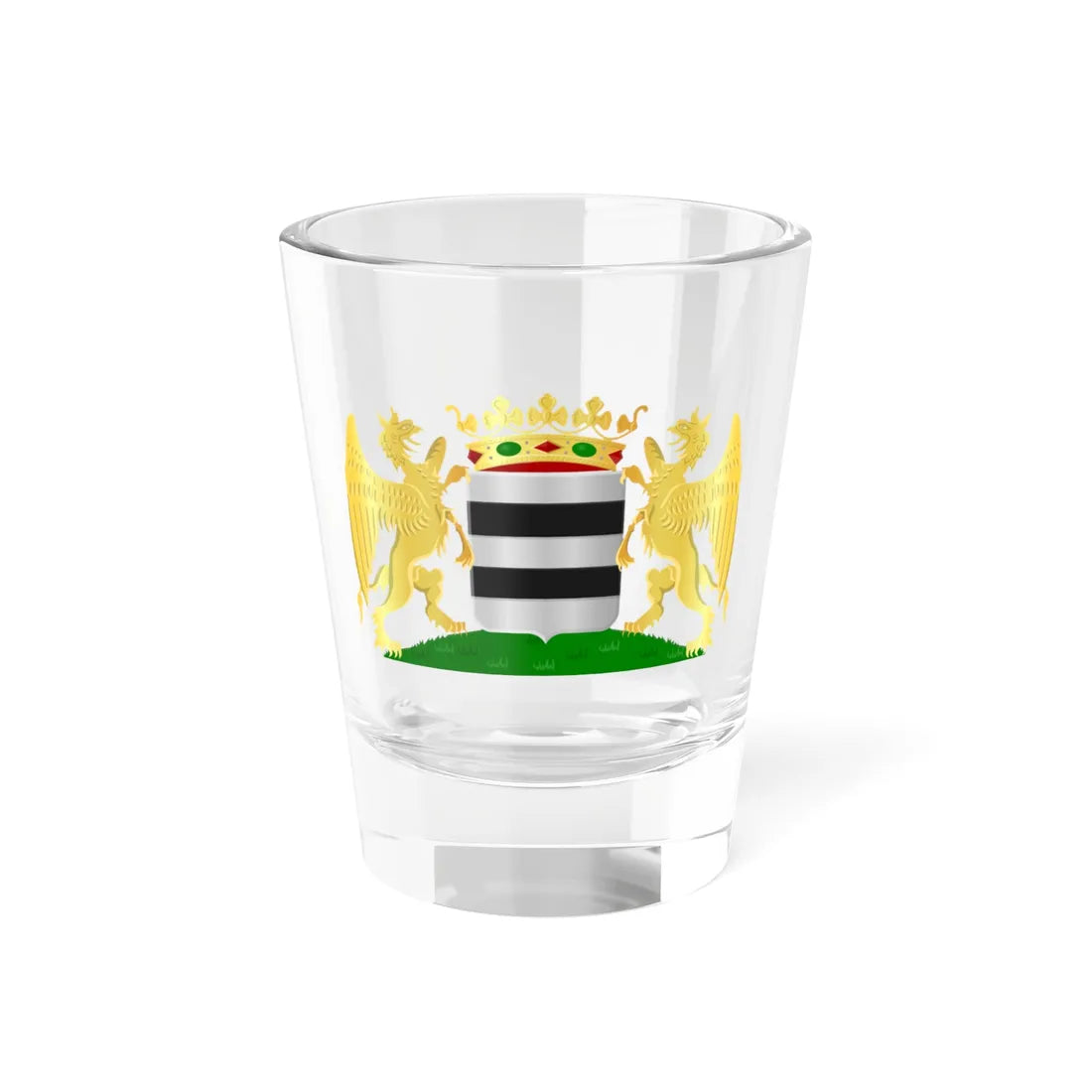 Diest wapen (Belgium) (Coat of Arms) Shot Glass 1.5oz 1.5oz - Go Mug Yourself