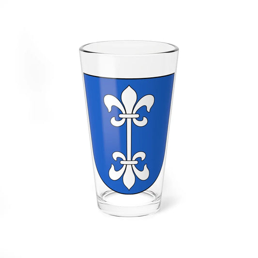 Dietikon-blazon (Switzerland) (Coat of Arms) Pint Glass 16oz 16oz - Go Mug Yourself