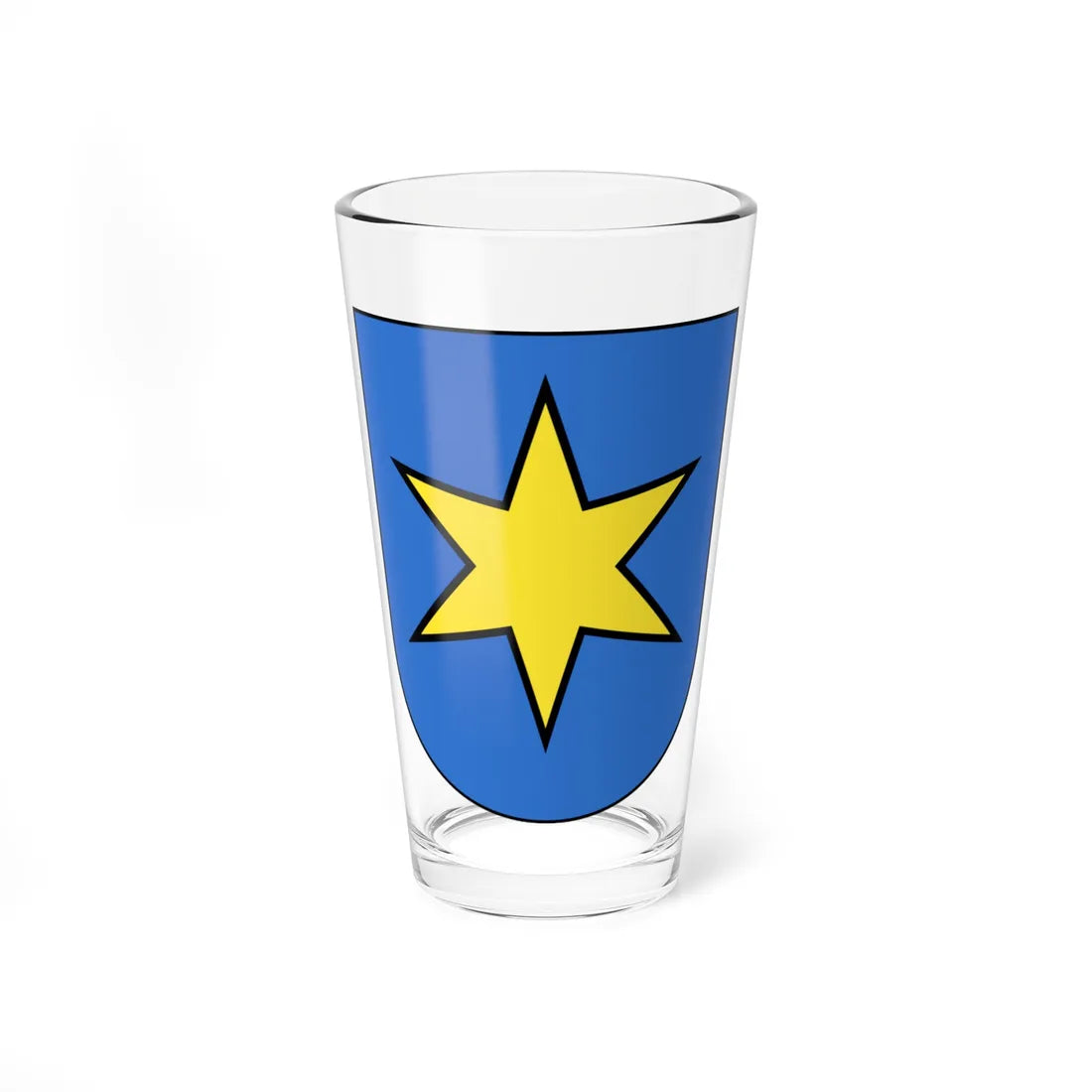 Dietlikon-blazon (Switzerland) (Coat of Arms) Pint Glass 16oz 16oz - Go Mug Yourself